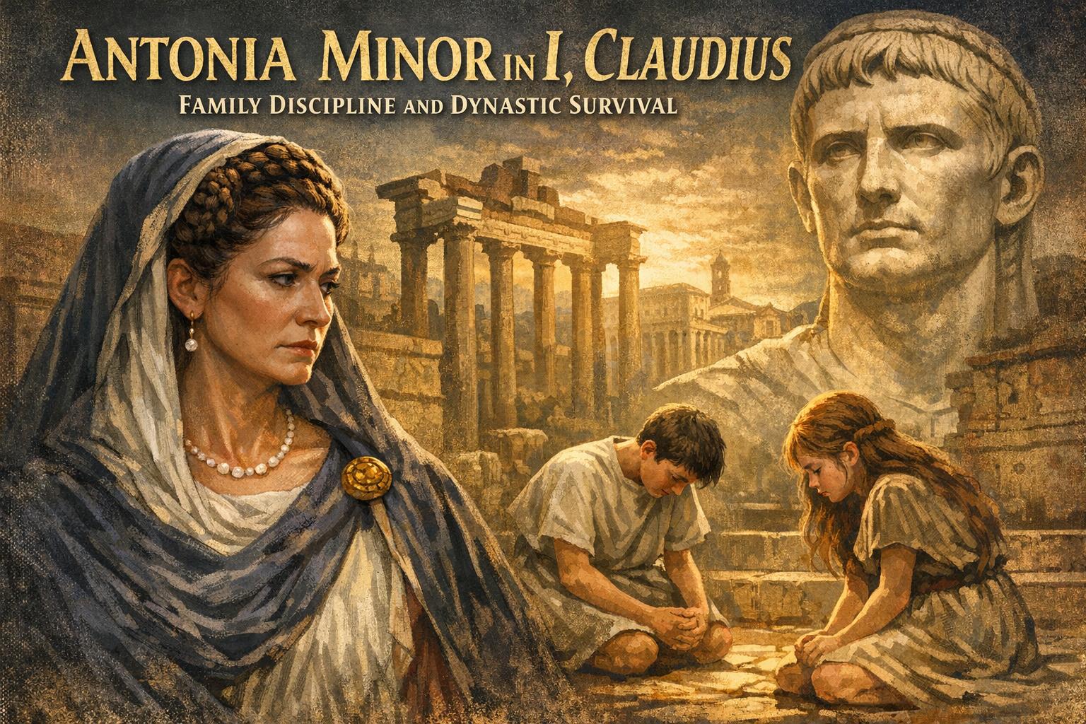 Antonia Minor in I, Claudius: Family Discipline and Dynastic Survival