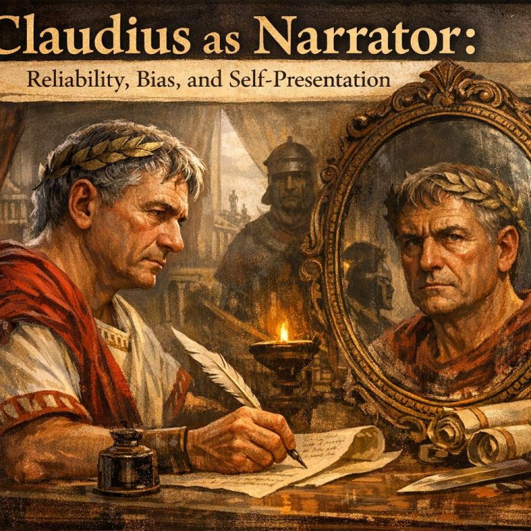 Claudius as Narrator: Reliability, Bias, and Self-Presentation