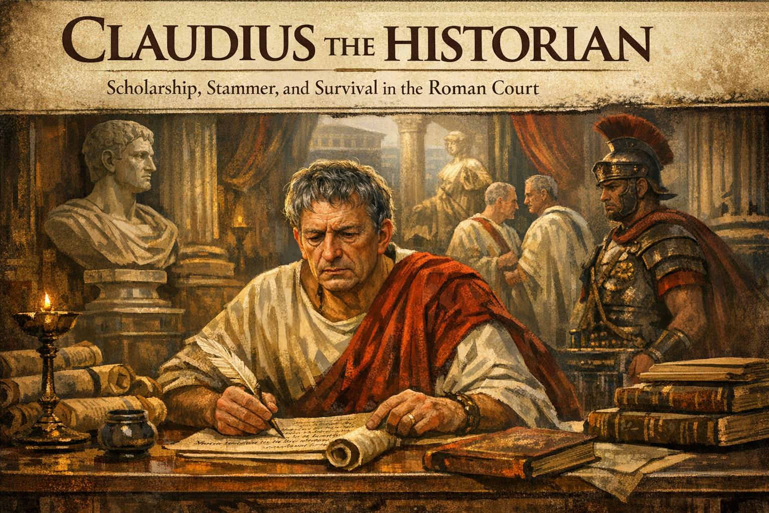 Claudius the Historian: Scholarship, Stammer, and Survival in the Roman Court