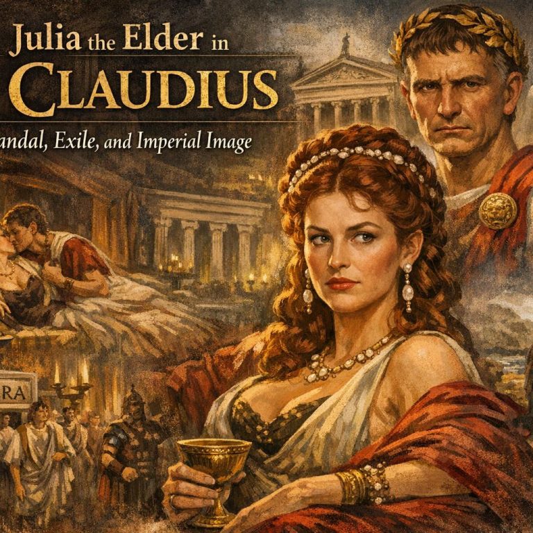 Julia the Elder in I, Claudius: Scandal, Exile, and Imperial Image