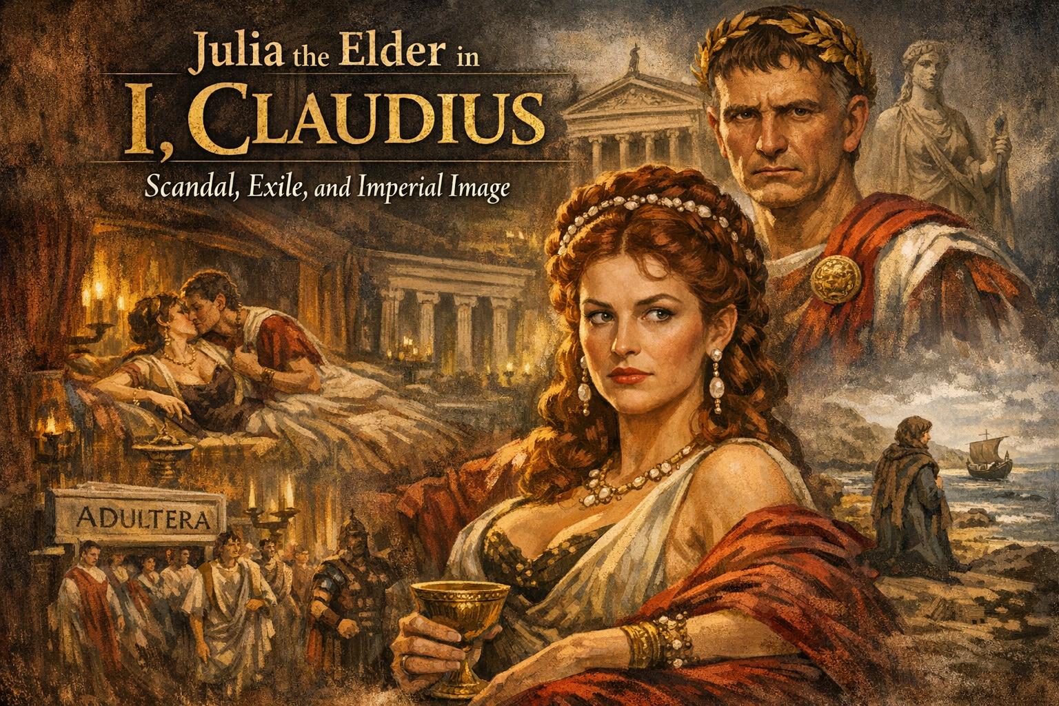 Julia the Elder in I, Claudius: Scandal, Exile, and Imperial Image