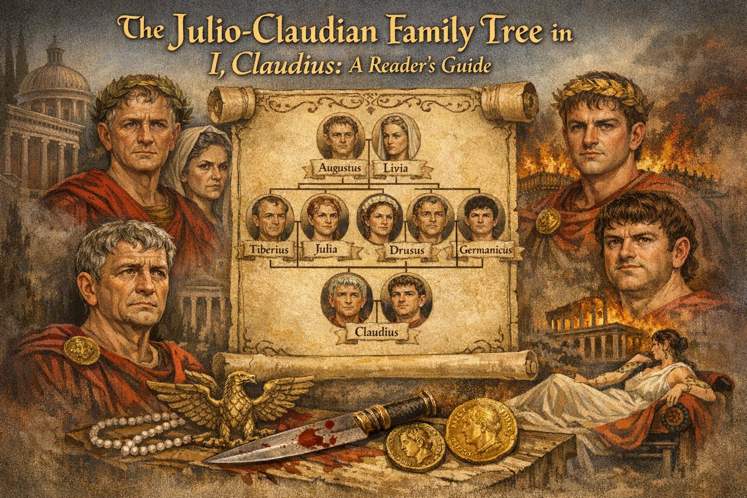The Julio-Claudian Family Tree in I, Claudius: A Reader’s Guide