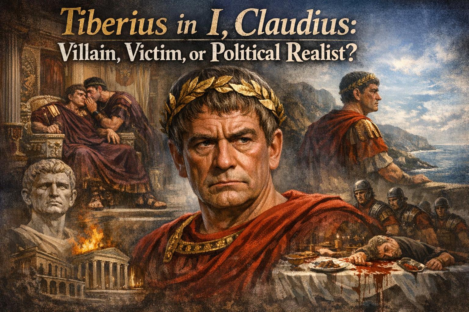 Tiberius in I, Claudius: Villain, Victim, or Political Realist?