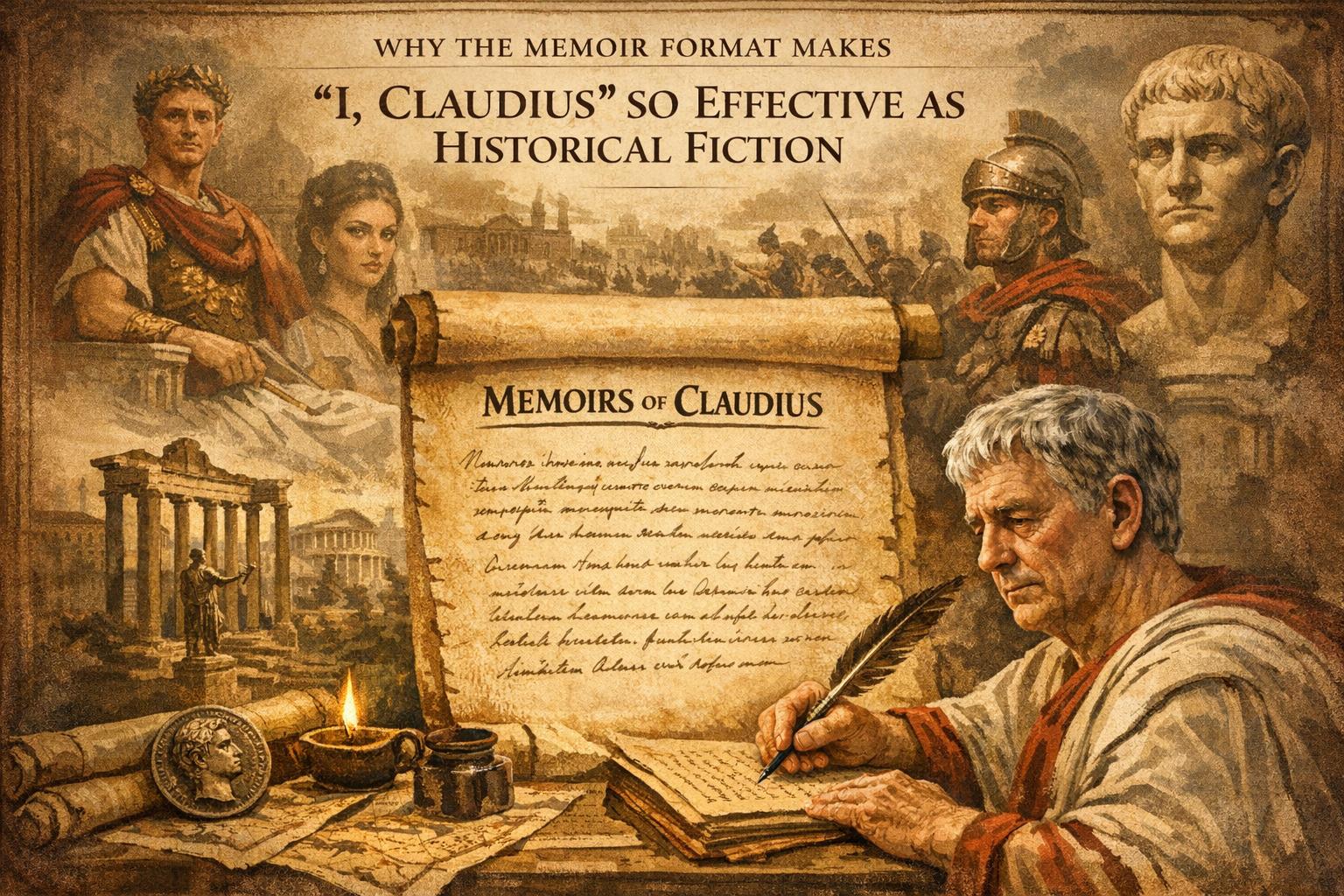 Why the Memoir Format Makes I, Claudius So Effective as Historical Fiction